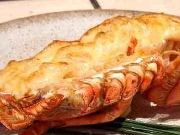 料理二品目。エビ。