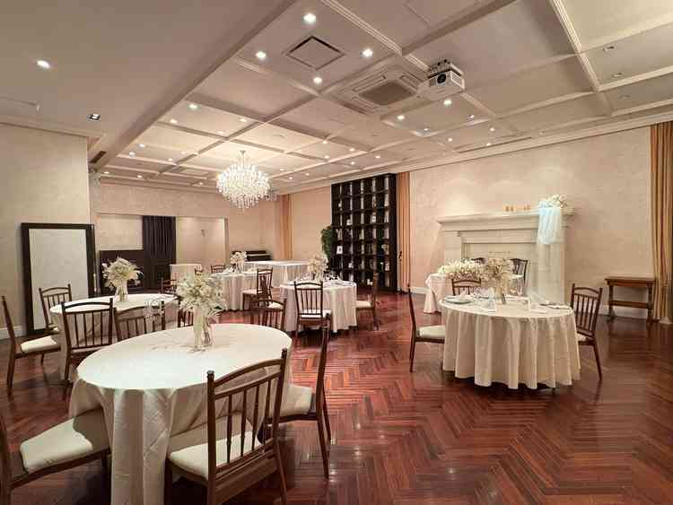 披露宴会場です。