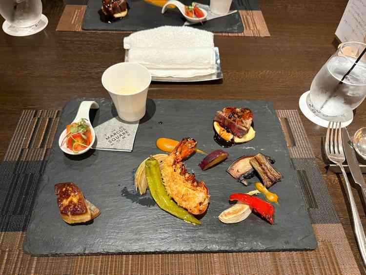 当日の試食会での料理