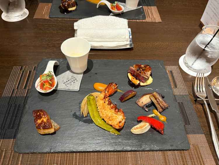 当日の試食会での料理