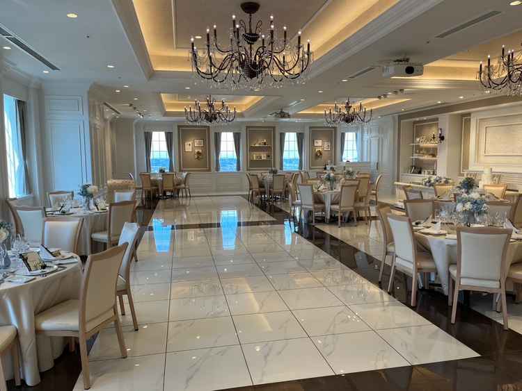 披露宴会場②です