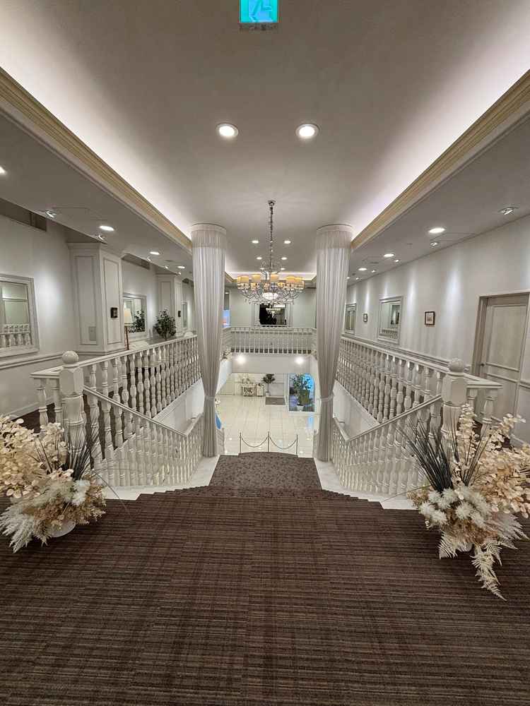 階段が長くて素敵だった