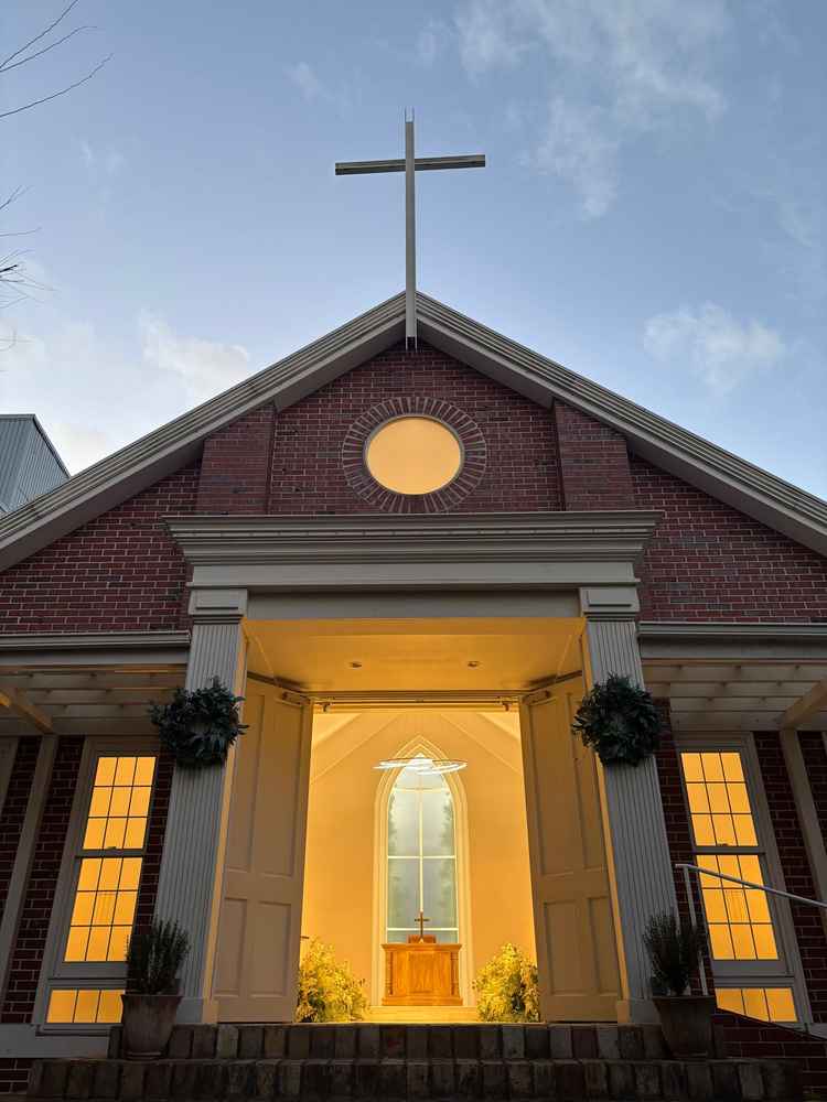 夕方　チャペル