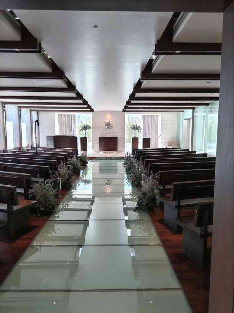 2つあるチャペルの一つ。最上階ではない方。