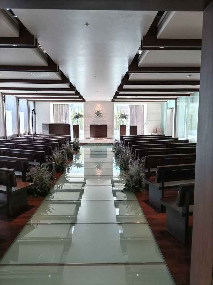 2つあるチャペルの一つ。最上階ではない方。