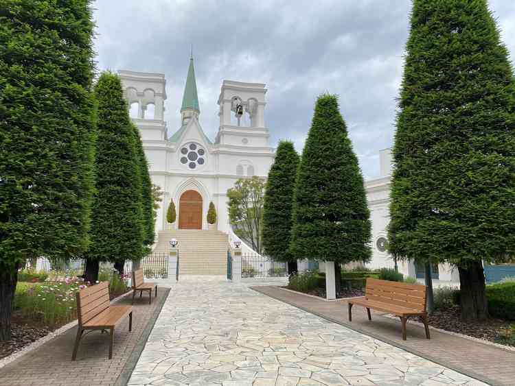 駅チカにも関わらず、世界観があるエントランス
