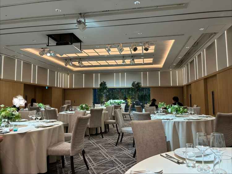 披露宴会場SEN 試食で使わせていただきました。ライブキッチンもありました！