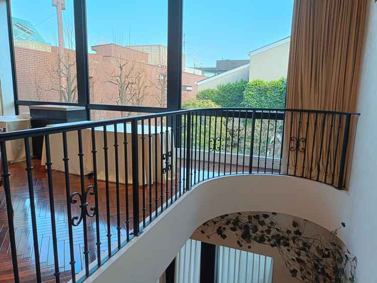 披露宴会場からの景色