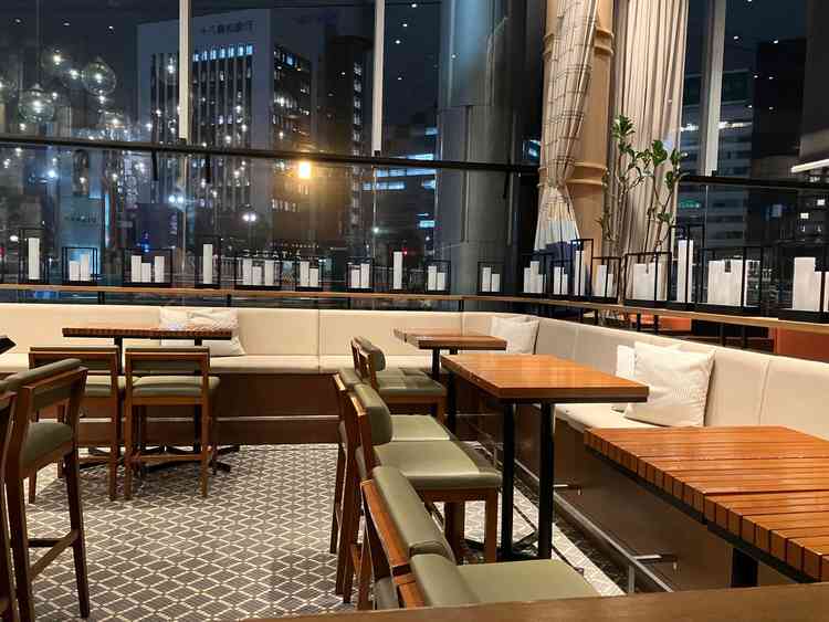 レストランからの景色も良いです。