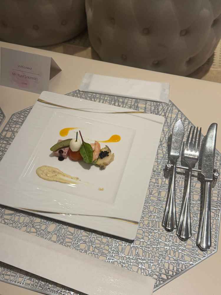 試食の前菜美味しかった。