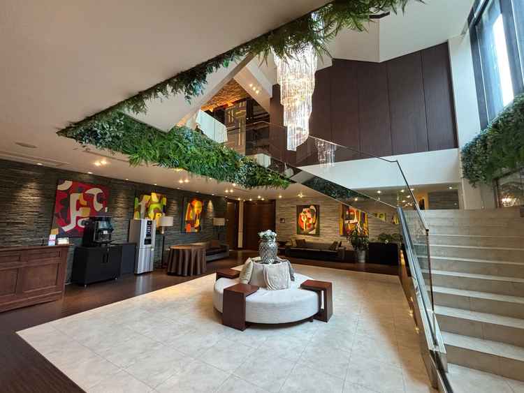 式場のエントランスです。