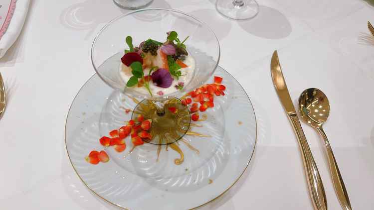 私たちのエピソードからオリジナルの料理を作ってくださり嬉しかったです。