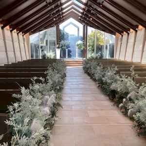 チャペルの入り口からの写真。