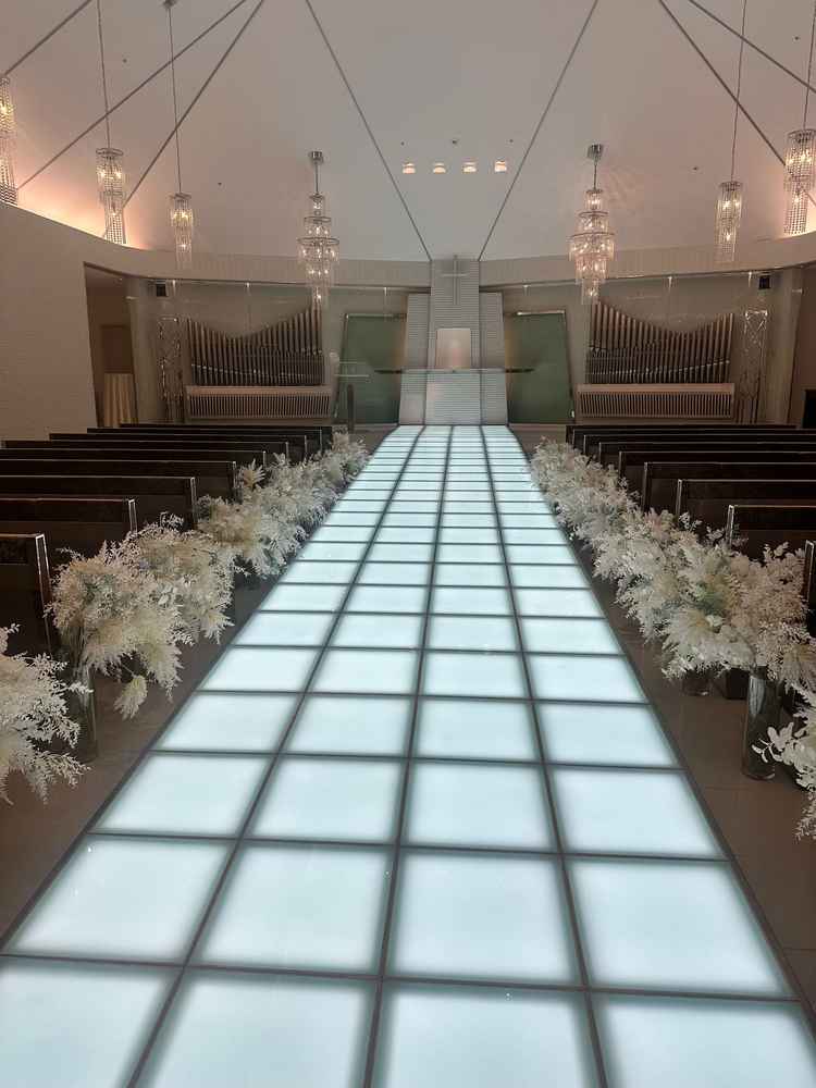 式場の写真　ウェディングロード