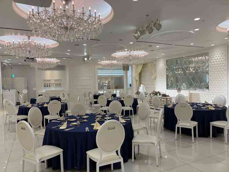 階段のない披露宴会場