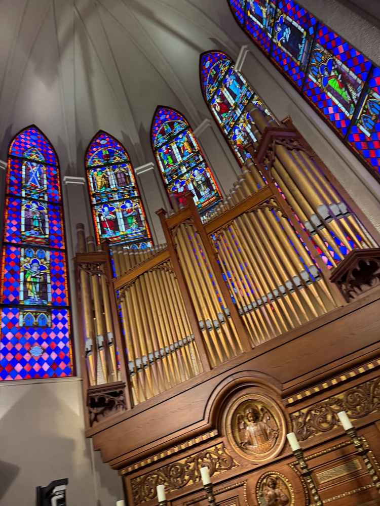 有名な大聖堂。とても天井が高く、豪華な印象で思っていたよりも開放感があり、良い雰囲気だとかんじました