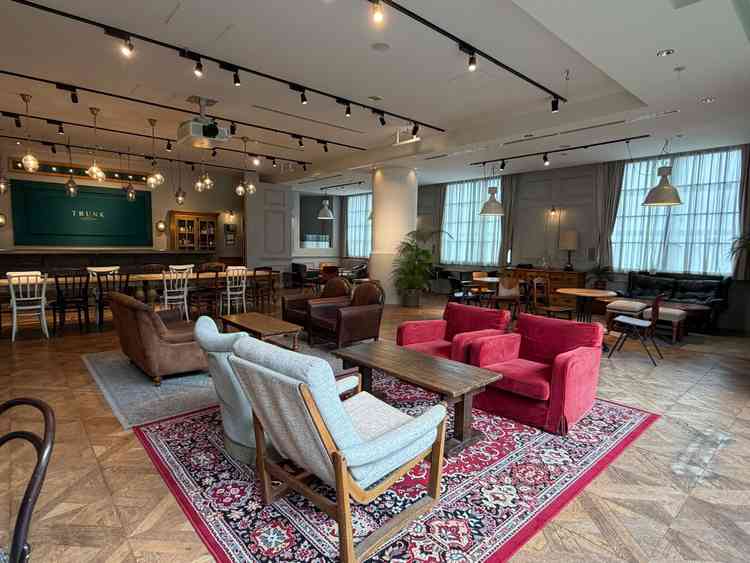 ゲスト用控え室。そのままでもフォトスポットになりえて、オプション次第で自分らしさを演出できる。