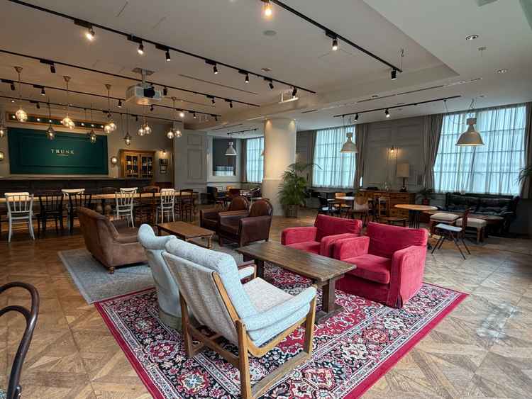 ゲスト用控え室。そのままでもフォトスポットになりえて、オプション次第で自分らしさを演出できる。