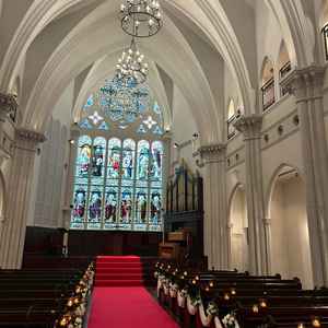 1番の魅力に感じていたチャペル！写真よりももっと迫力があって豪華でとても感動しました。