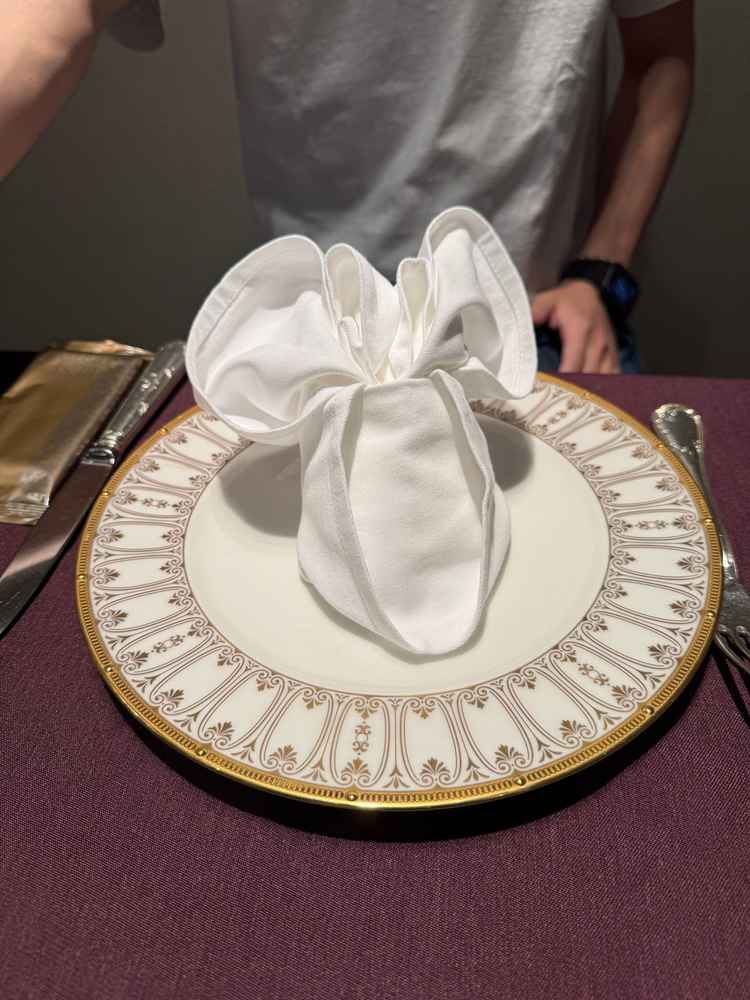 ディズニーが好きなことを伝えると、試食の際にミニーを作ってくださっていてとても嬉しかった。