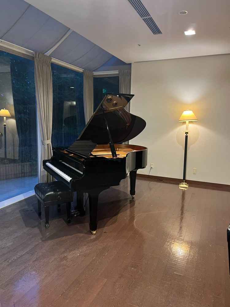 会場にはグランドピアノがあり披露宴中に生演奏が可能とのこと。CD音源では味わえない特別感があります。