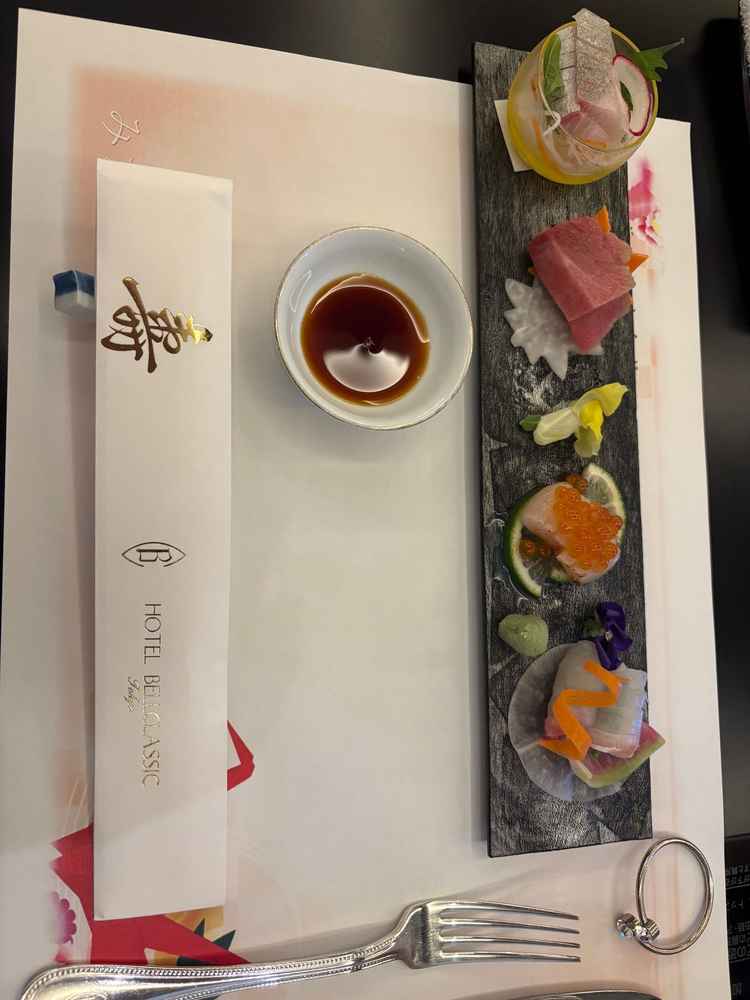 試食会で提供されたお造り