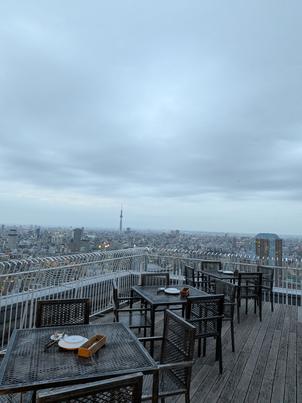 天気が悪くても目の前の大パノラマに驚かされます。雨でも全く景色が見えなくなることはないとのこと。
