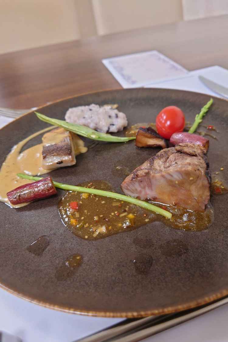 試食です。おいしかったのですが、量が少なくて正直判断しかねる部分もありました