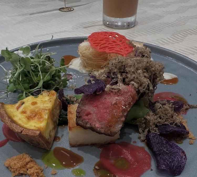 とても美味しい料理