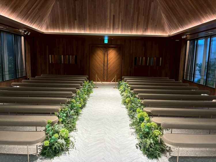 新郎新婦側からの景色