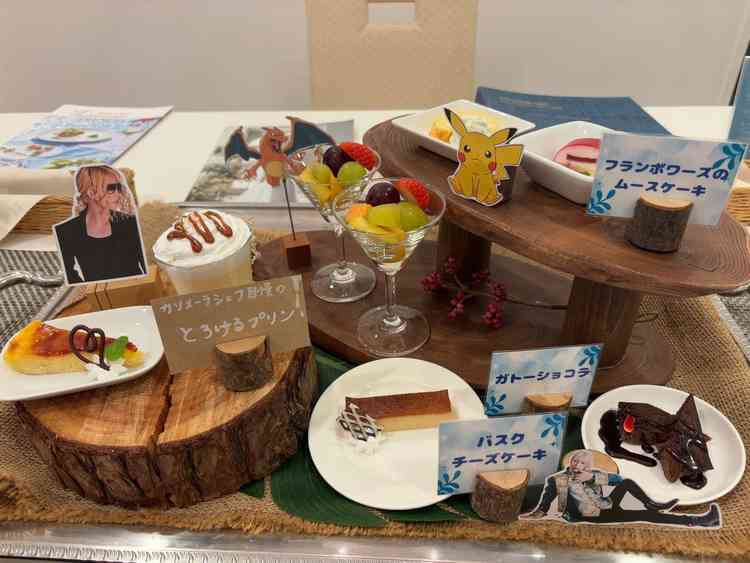 試食(デザートブッフェ)