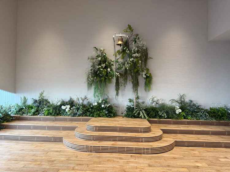 このスペースを使って参列者の方といろんな思い出が作れると感じた。