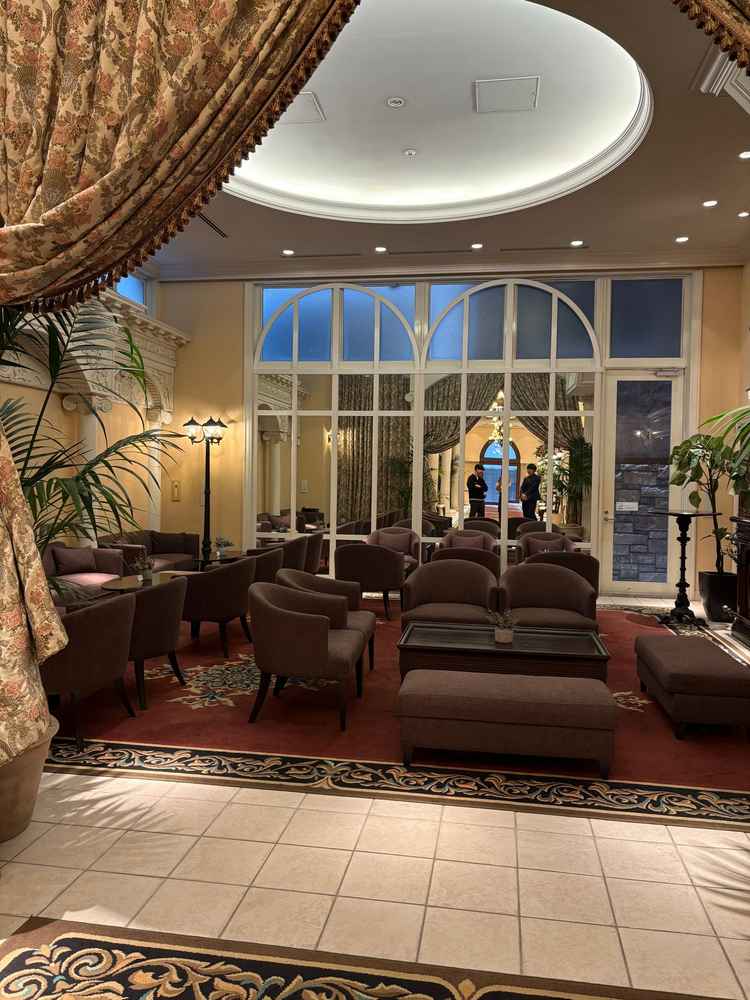 受付開始まえにお越しいただいたゲストにもお待ちいただける空間。