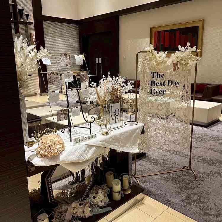 受付後のウェルカムスペース