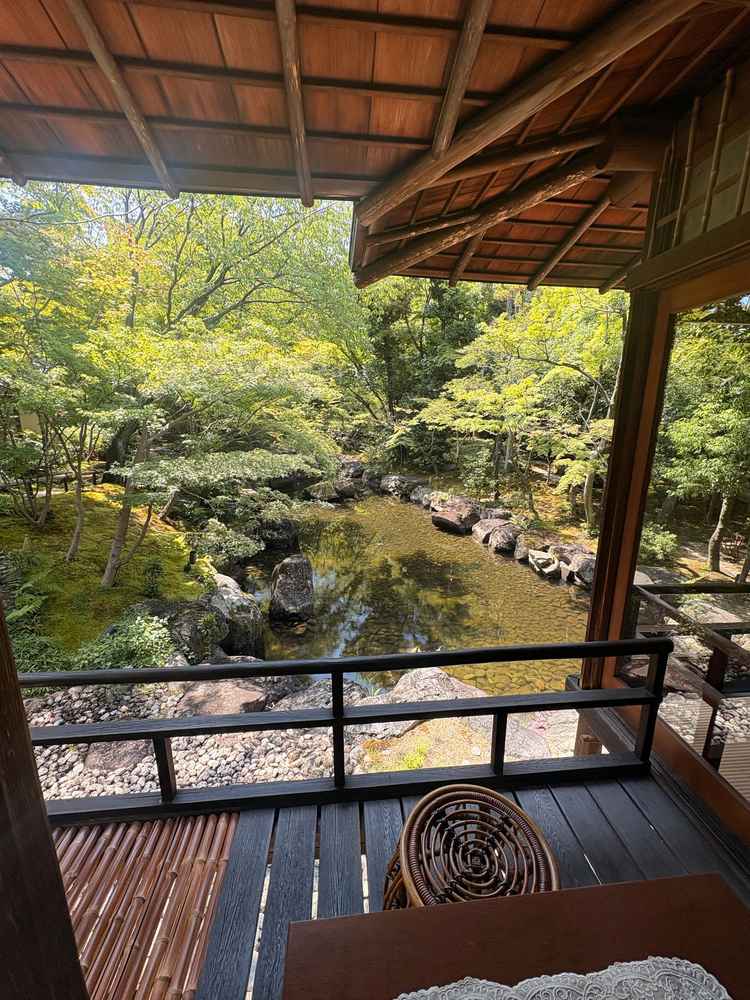 月見台から見渡す景色がとても素敵でした