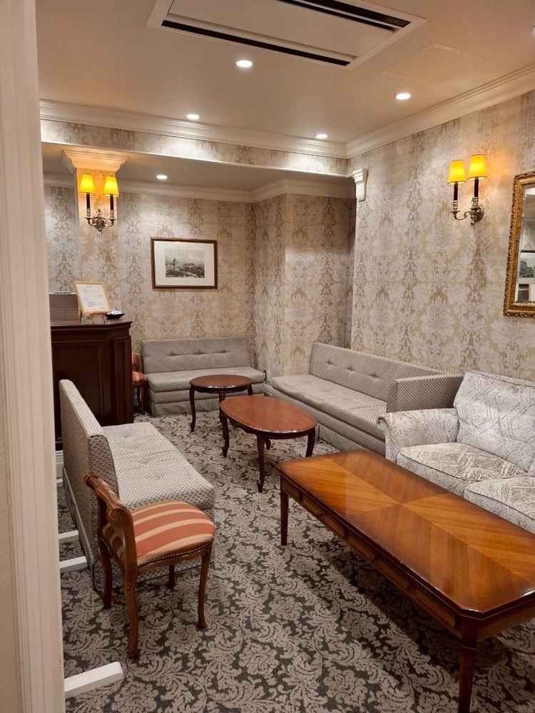 親族控室も落ち着いた雰囲気。