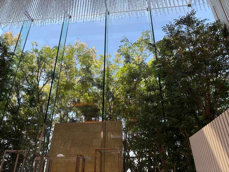 チャペル。自然光が入る非日常を味わえるとのこと。