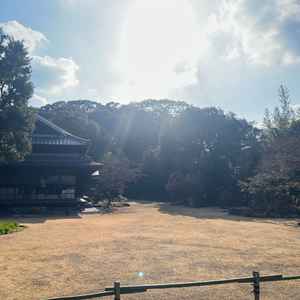 奥で、大広間で披露宴しているのが見えました。