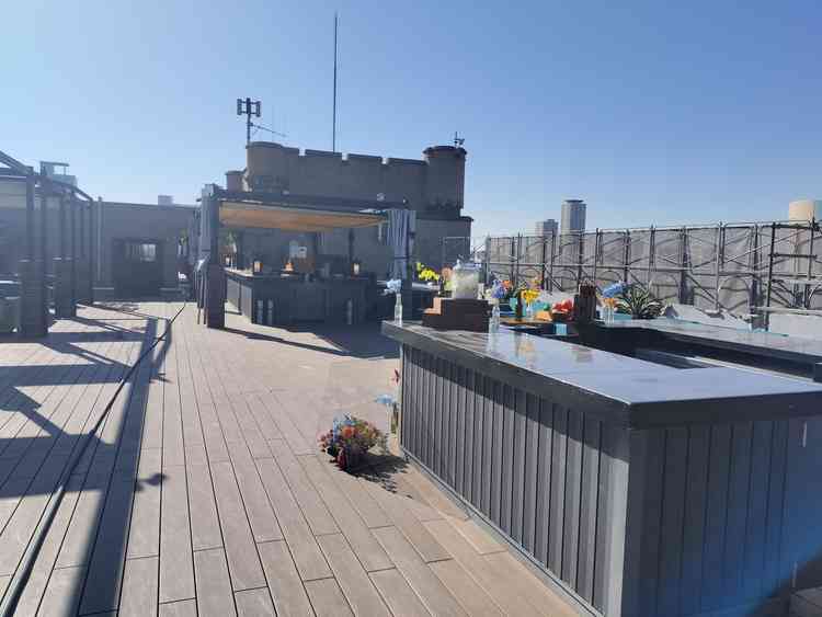 屋上も利用できるそうです。