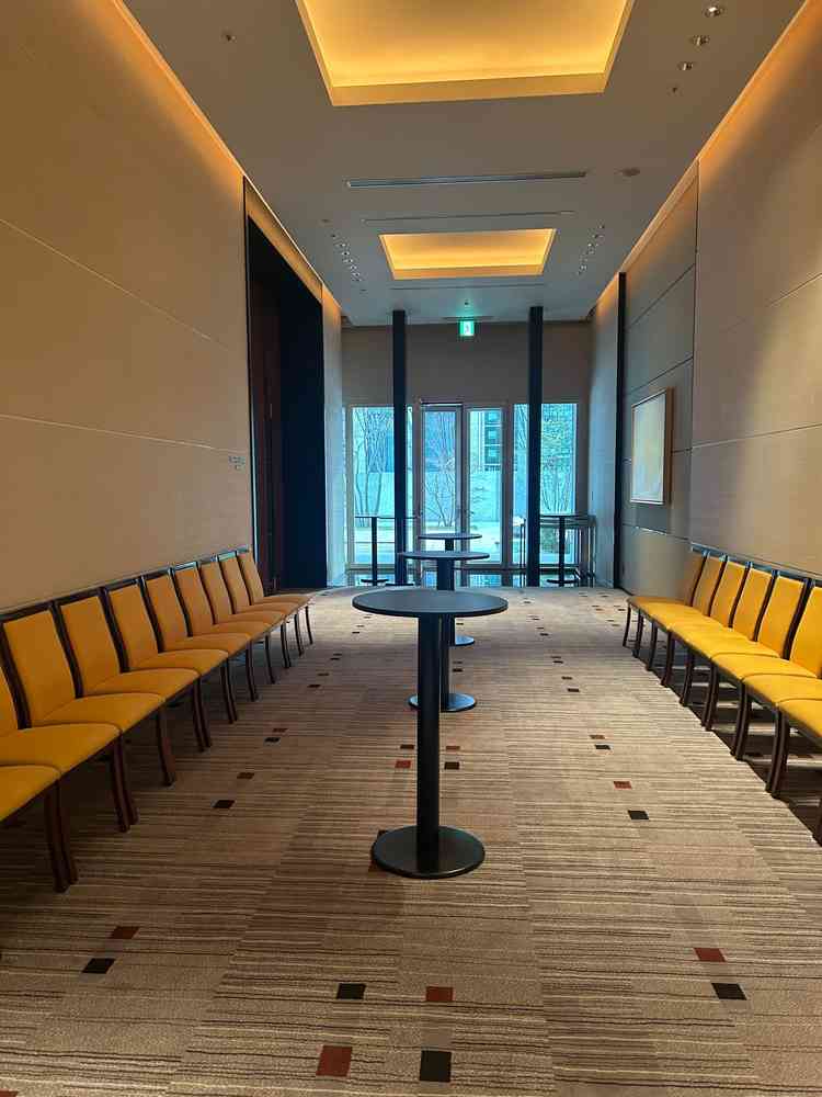 参列者の控室です。