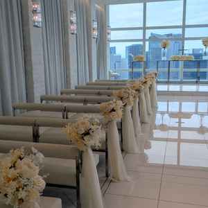 挙式会場壁側です。