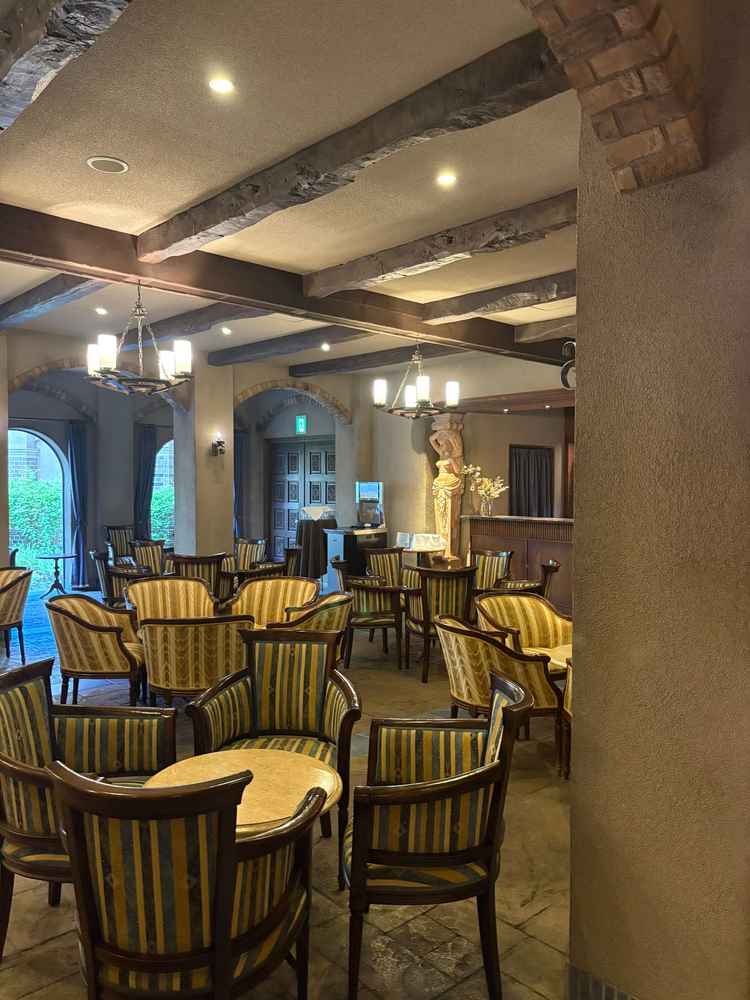 ウェルカムスペース。トルネードビールサーバーがある。