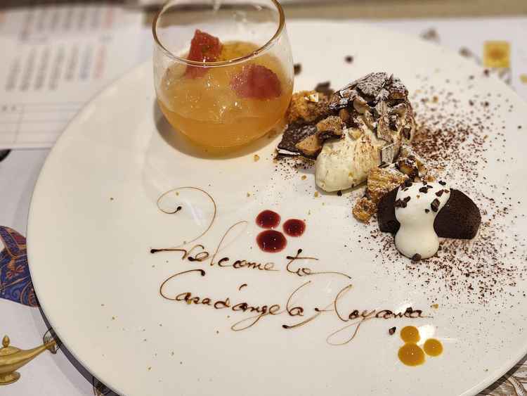 デザートです。