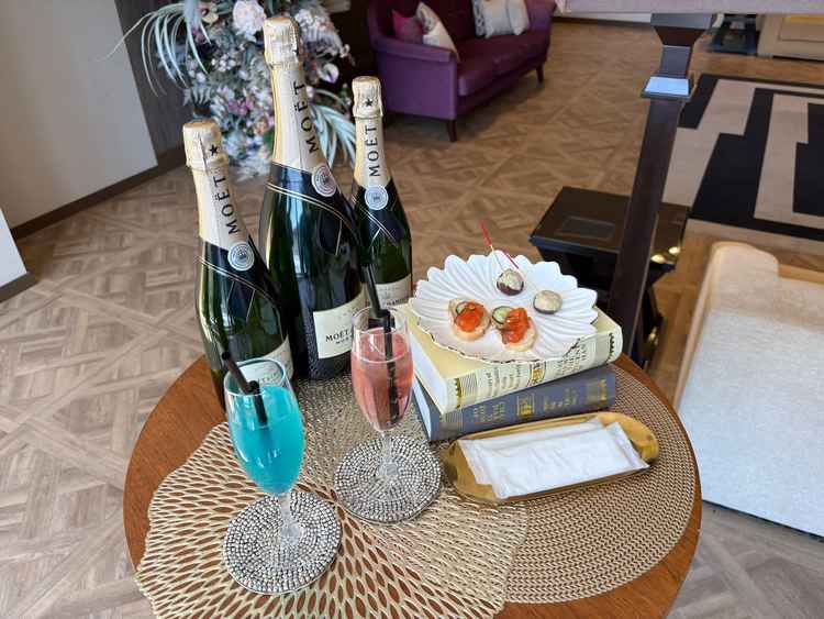 ウェルカムドリンク可愛かったです