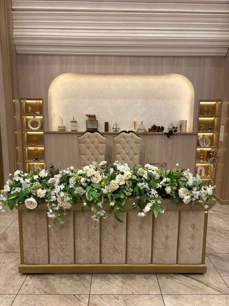 高級感溢れる高砂席