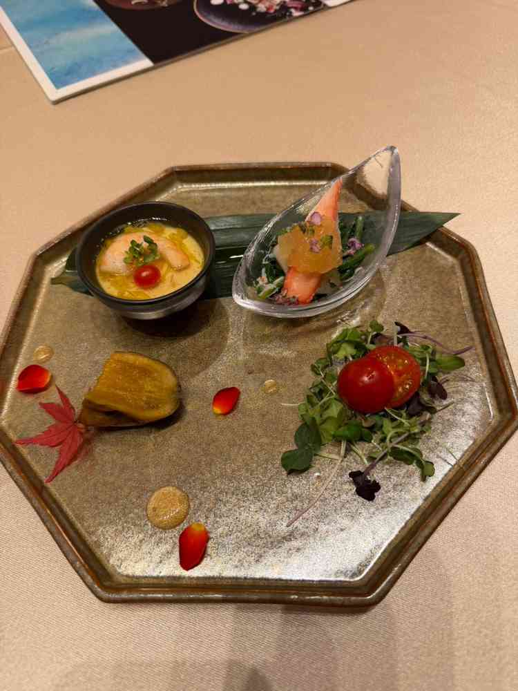 左のさつまいもがとても美味しかったです