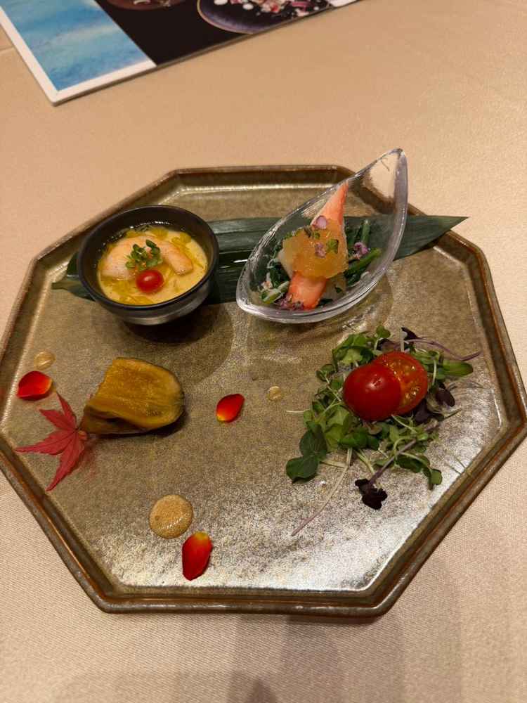 左のさつまいもがとても美味しかったです