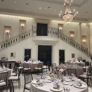 披露宴会場の大階段