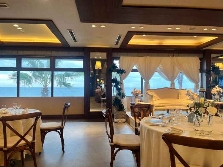 披露宴会場です。