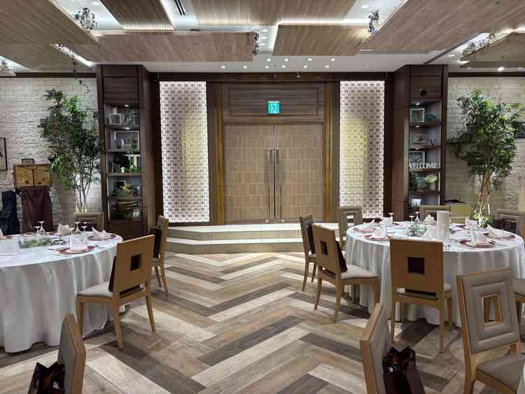 披露宴会場その１